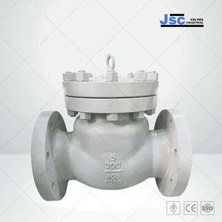 Carbon Steel Swing Check Valve, BS 1868, WCB, 5 Inch, 300 LB
