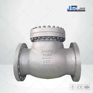 ASTM A352 LCC Swing Check Valve, DIN 3356, DN400, PN63, 16IN