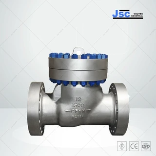 ASTM A351 CF8M Swing Check Valve, BS 1868, 12 Inch, 1500 LB, RTJ