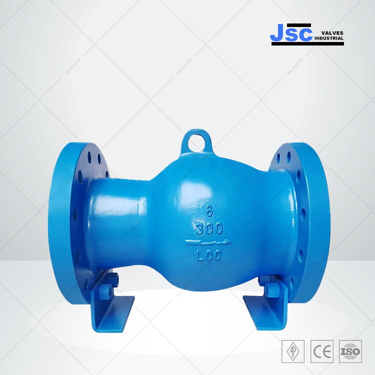 Non-Slam Check Valve, BS 1868, ASTM A352 LCC, 6 Inch, 300 LB