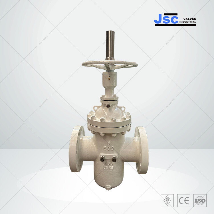 Carbon Steel Flat Gate Valve, API 6D, WCB, 6 IN, CL 600, RTJ