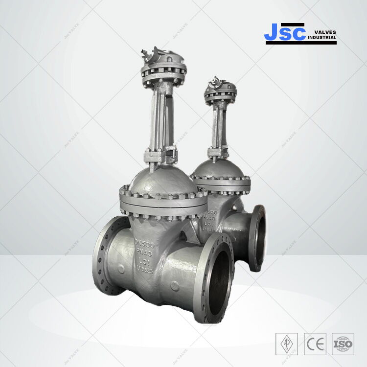 GOST 5762 Gate Valve, ASTM A352 LC1, 20 Inch, 300 LB, Flanged
