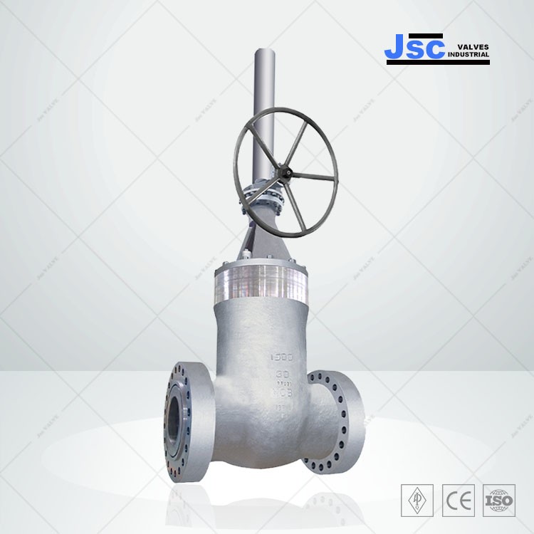 High Pressure Seal Bonnet Gate Valve, ASTM A217 WC6, 2500 LB