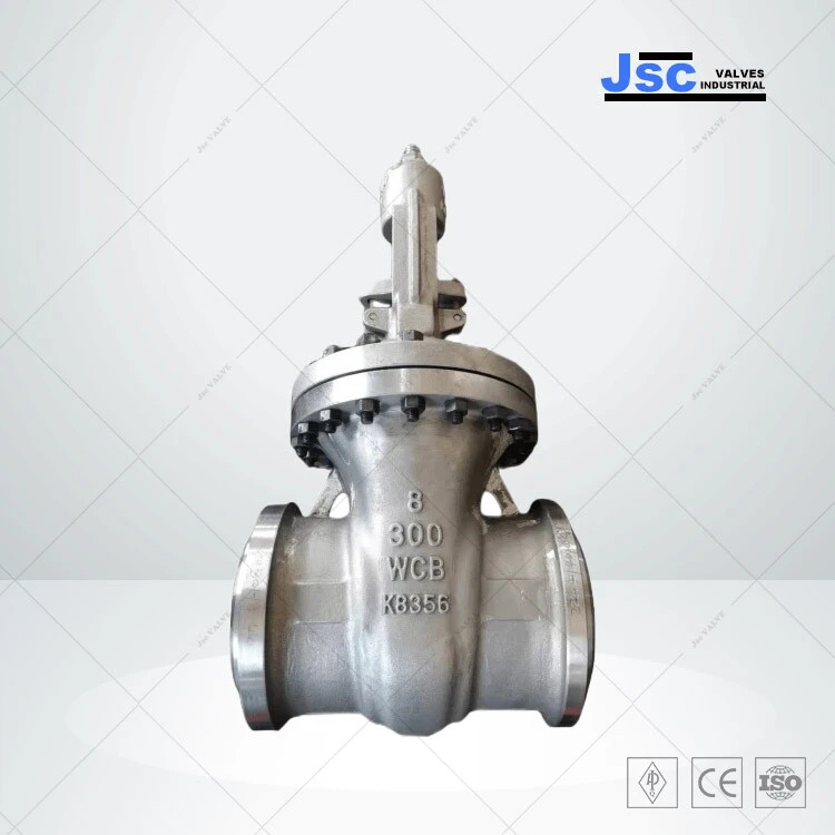 OS&Y Gate Valve, API 600, WCB, 8 IN, CL300, Flexible Wedge