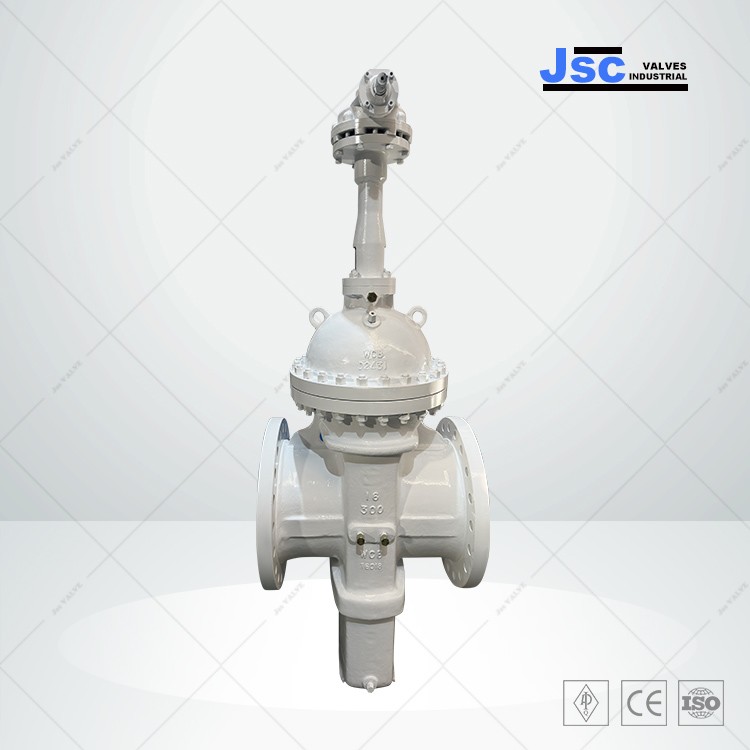 Through Conduit Gate Valve, ASTM A216 WCB, 16 Inch, 300 LB, RF
