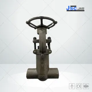PSB Gate Valve, API 602, ASTM A105N, 1 IN, CL 2500 LB, SW