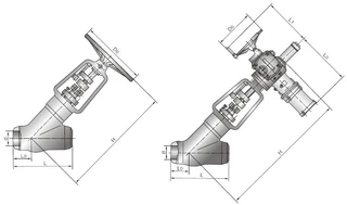 Y Pattern Globe Valve