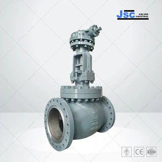 BS 1873 Globe Valve, Cast Steel, ASTM A216 WCB, 16 IN, CL300