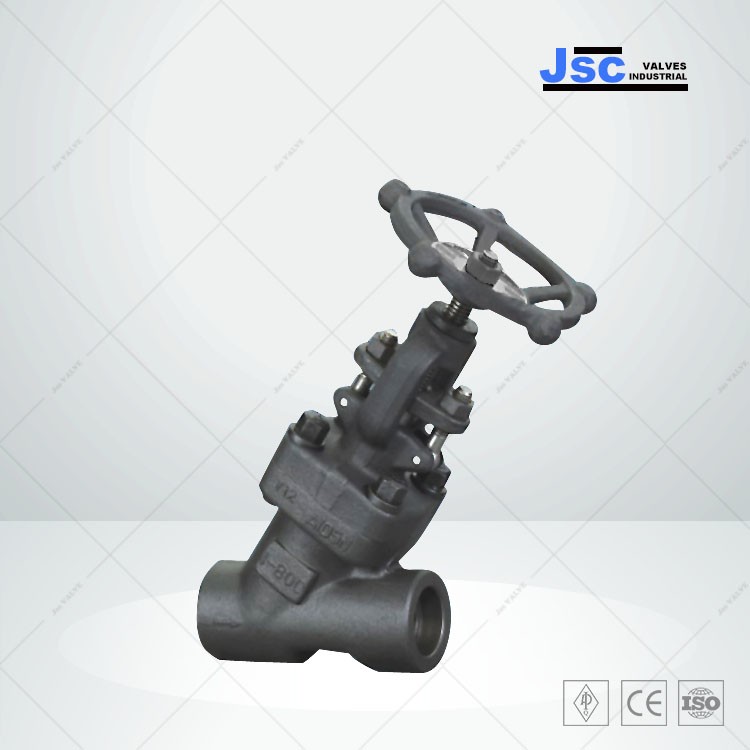 Y Pattern Forged Globe Valve, API 602, 1/2-3 IN, 150-4500 LB