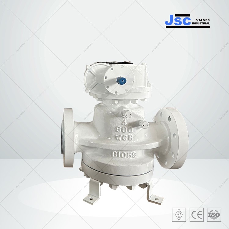 ASTM A216 WCB Plug Valve, API 599, 4 Inch, DN100, 600 LB, RF