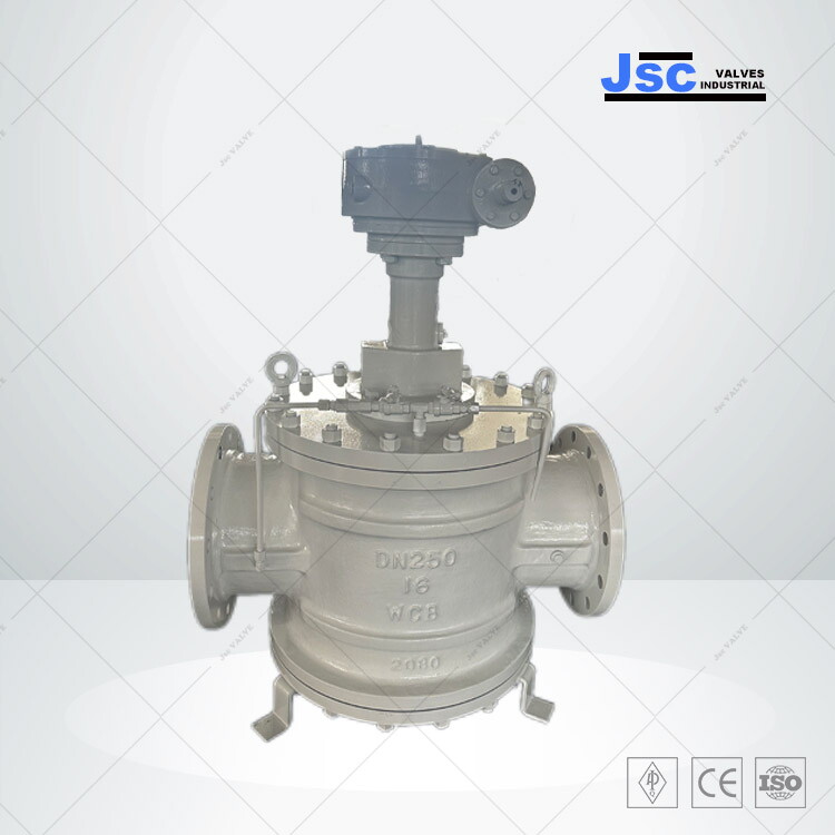 Full Bore DBB Plug Valve, ASTM A216 WCB, API 6D, DN250, PN16