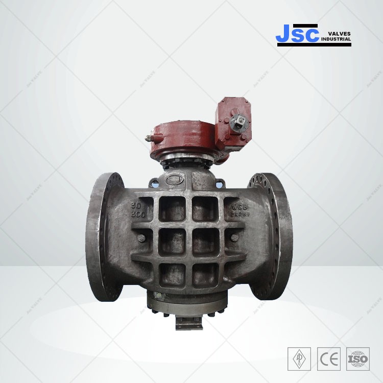 Inverted Lubricated Plug Valve, A216 WCB, 30 Inch, 300 LB