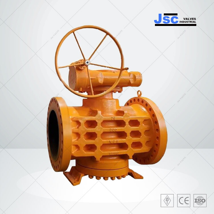 Lubricated Tapered Plug Valve, WCB, API 599, 26 Inch, 600 LB