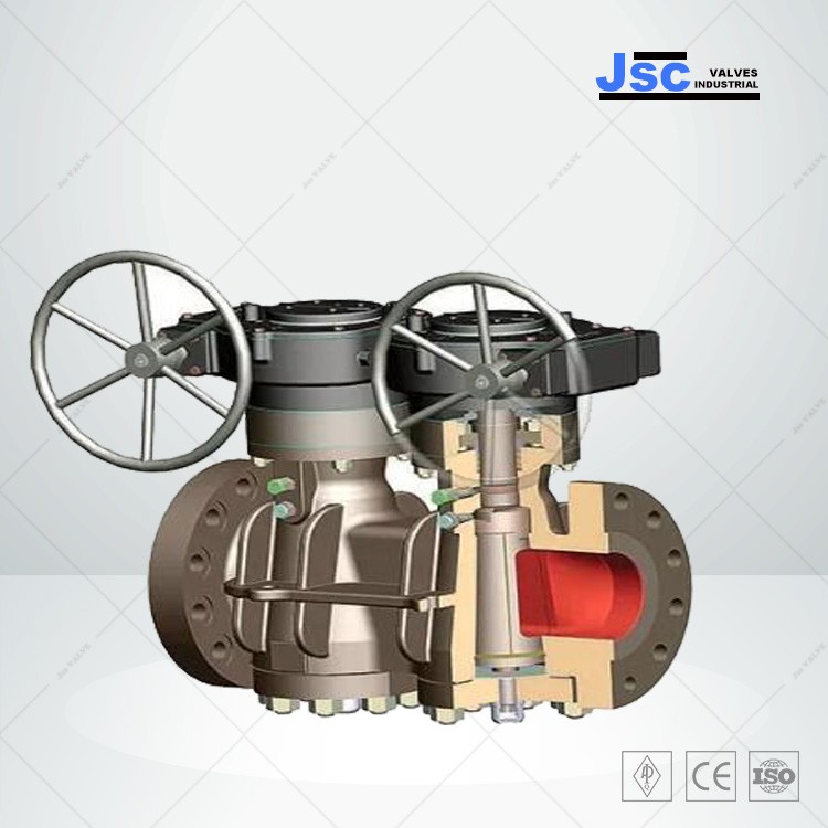 Pressure Balanced Twin Plug Valve, API 599, DIN 3202
