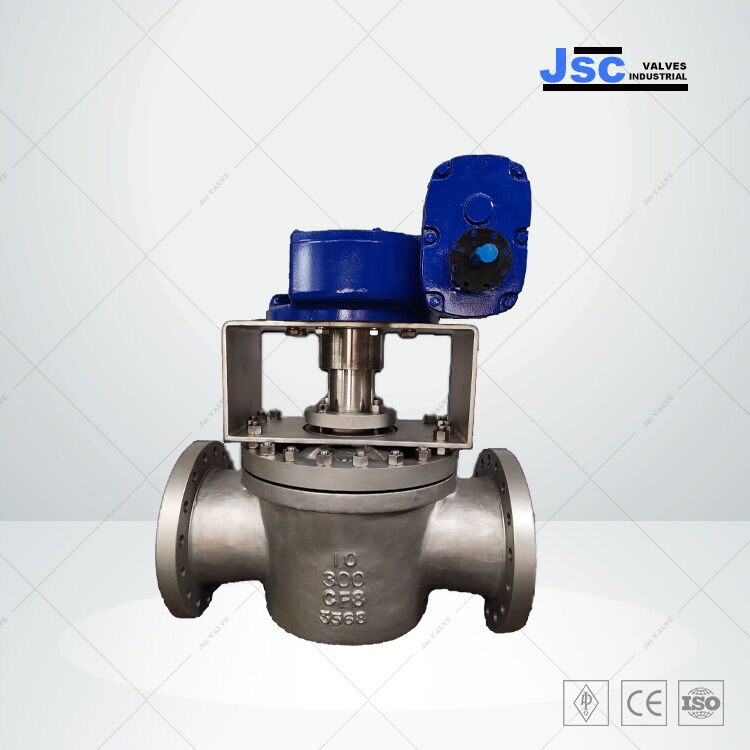 ASTM A351 CF8 Plug Valve, API 599, 10IN, CL300, PTFE Sleeved