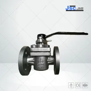 ASTM A351 CF3M Plug Valve, API 599, 1 Inch, 150 LB, RF Ends