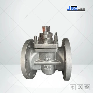 UB6 Plug Valve, DIN 1.4539, API 599, 6 IN, 150 LB, PTFE Seat