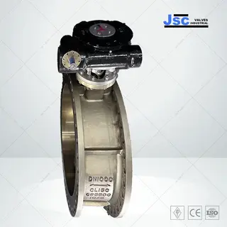 ASTM B148 C95800 Butterfly Valve, API 609, 40 IN, CL 150 LB,Bi-directional