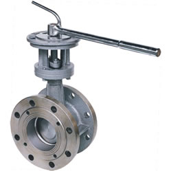 Double Eccentric PTFE Hard Seal Butterfly Valve
