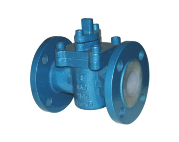 Fluorine Plug Valve, Ductile Iron, ANSI B16.5