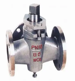 Three-way Cast Steel Plug Valve, PN10MPa