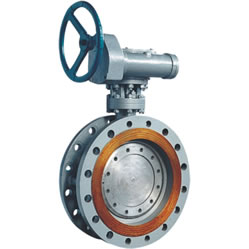 Three Eccentric Multilevel Hard Seal Butterfly Valve