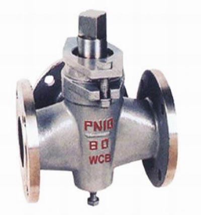 Three-way Cast Steel Plug Valve, PN10MPa