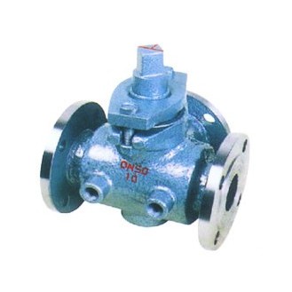 Three-way Heat Insulated Plug Valve, SS, CS