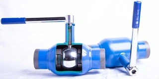 Fully Welded Ball Valve Structure