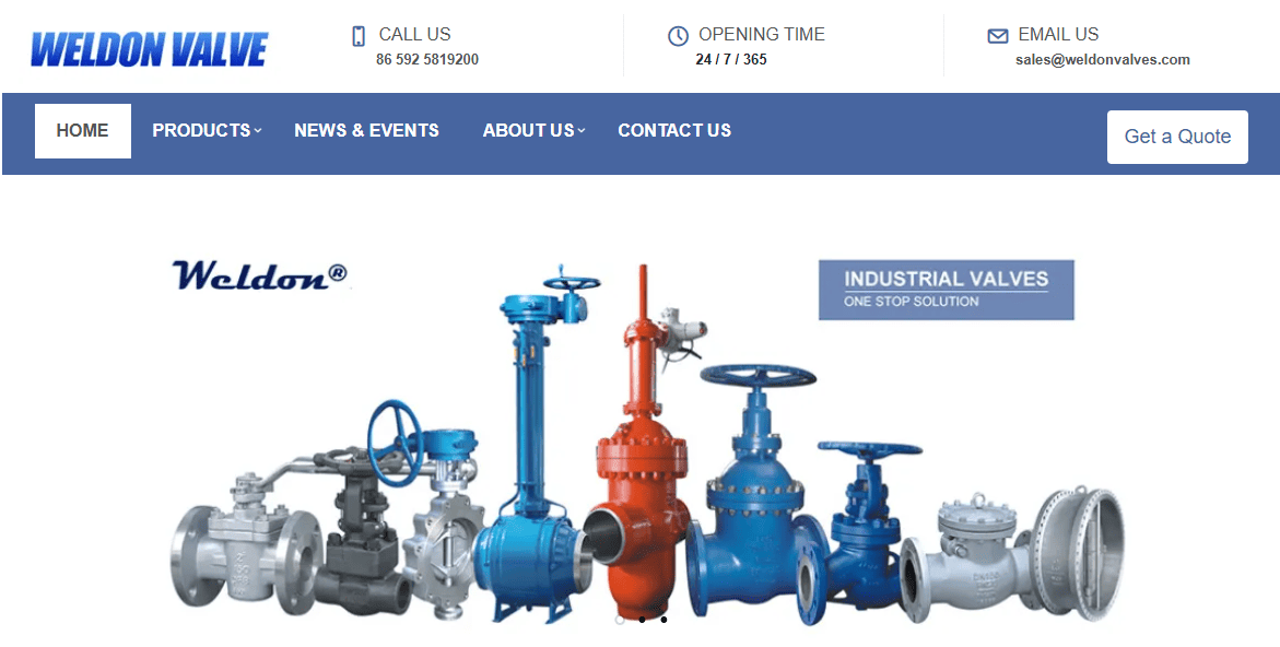 Xiamen Weldon Valves Co., Ltd.