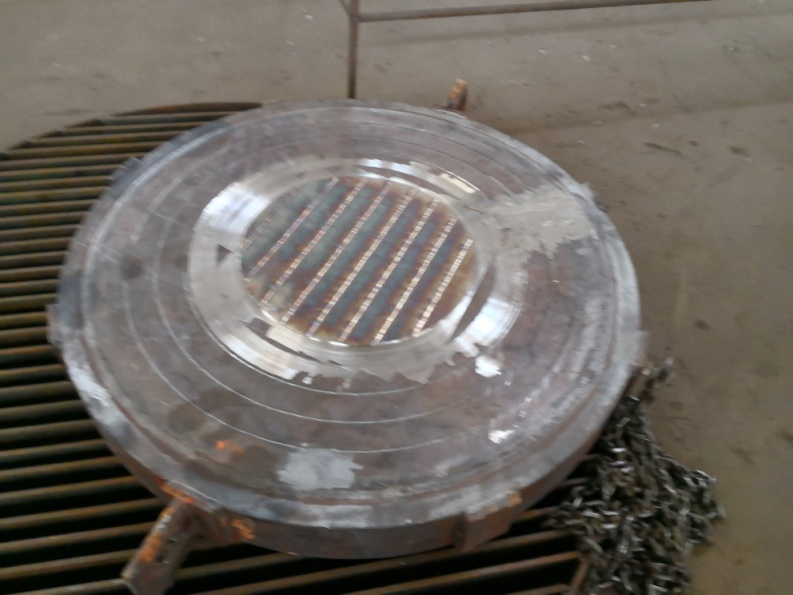 ASTM A266 Gr.2 Tubesheet, Stainless Steel Cladding, ASME VIII ASTM A266 Gr.2 Tubesheet, Stainless Steel Cladding, ASME VIII