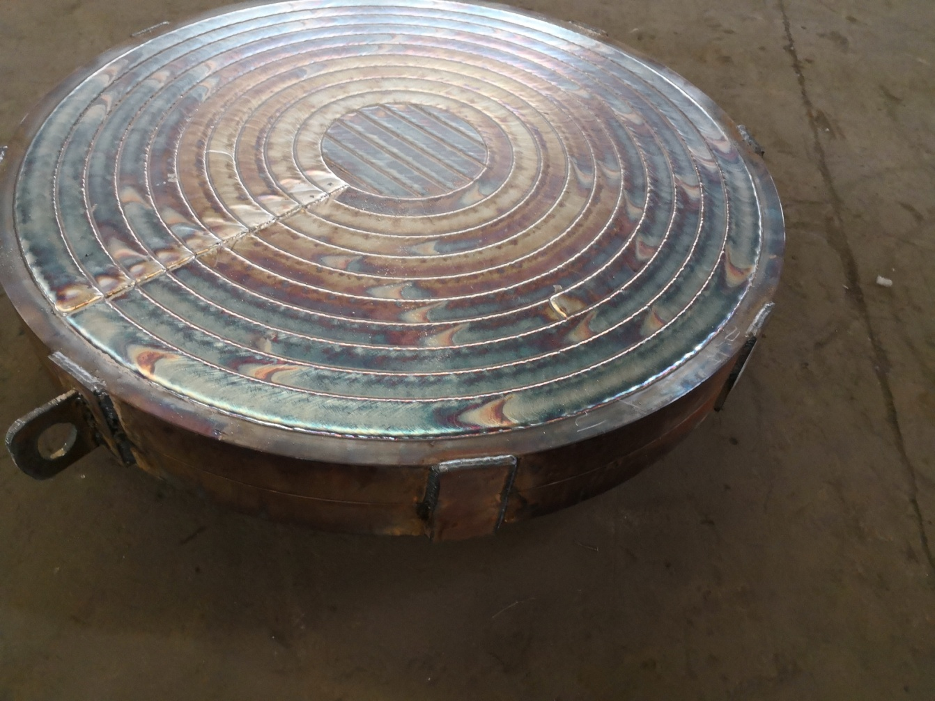 ASTM A266 Gr.2 Tubesheet, Stainless Steel Cladding, ASME VIII ASTM A266 Gr.2 Tubesheet, Stainless Steel Cladding, ASME VIII