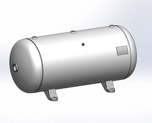 High and Low-Temp Performance of Stainless Steel Air Storage Tanks