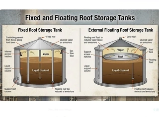 How to Choose Between Fixed and Floating Roof Storage Tanks