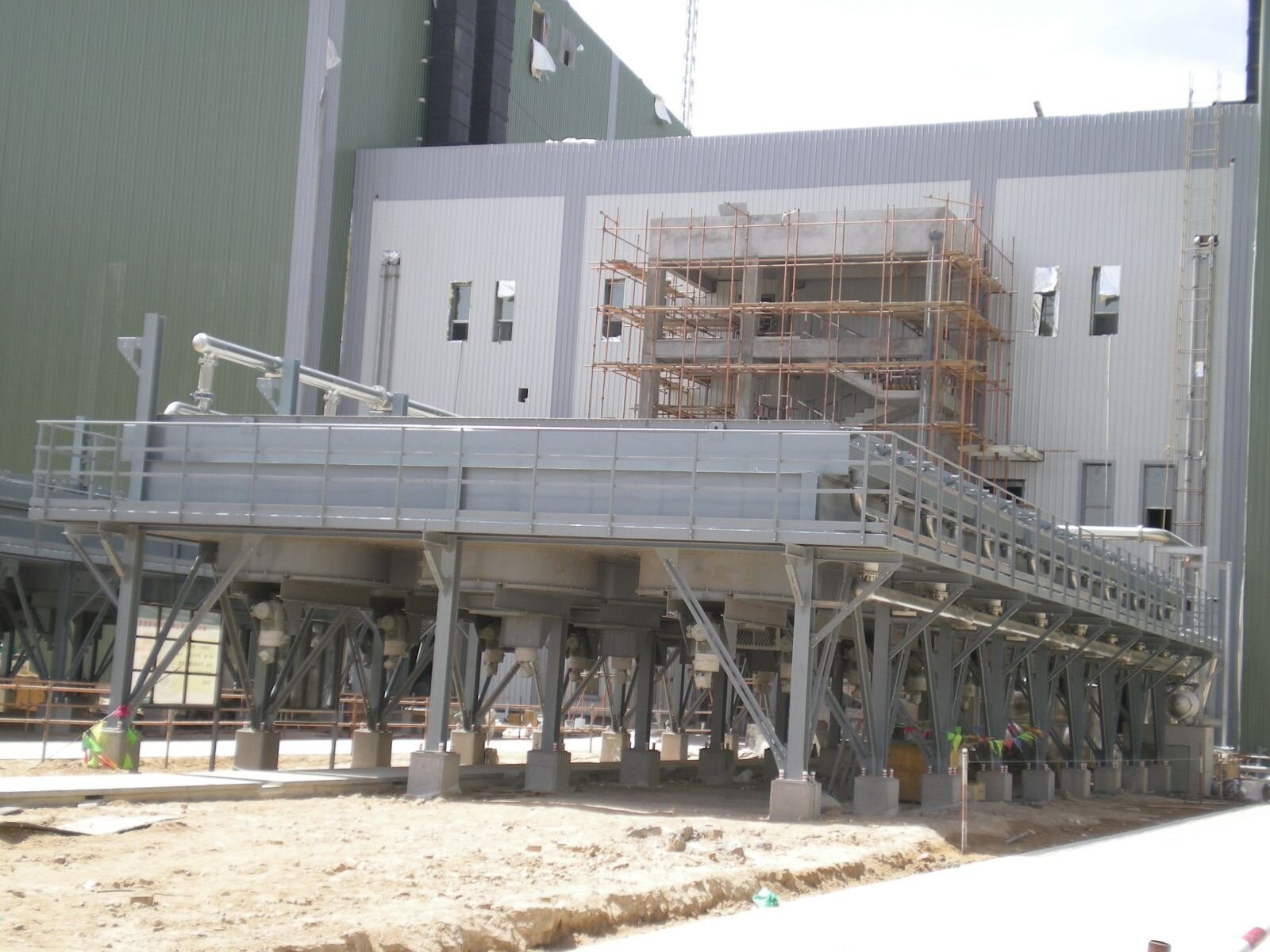 Industrial Air Cooler Frame, API 661, Customized Materials