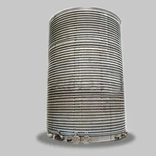 Agitated Tank Crystallizer, SS 304, ASME VIII Div.1, 1.7 MPa