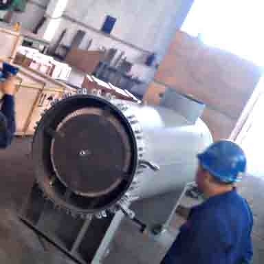 Horizontal Dust Filter Vessel, ASTM A516 70, PED, ASME VIII-1