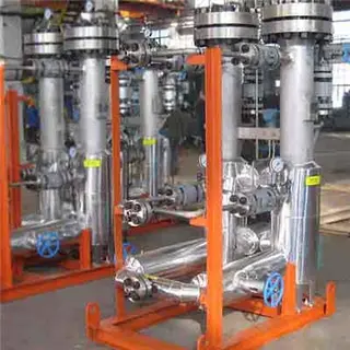 Skid-mounted Filter Separator Vessel, ASME VIII Div.1, SS 304
