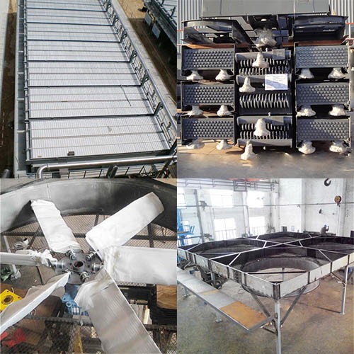Heat Exchanger Spare Parts, Finned Pipe, Axial Fan, Pipe Rack