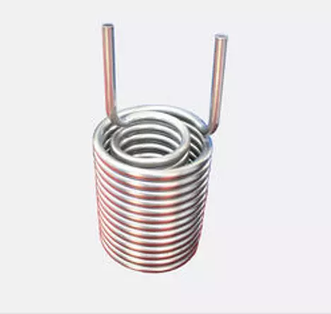 Helical Coil Heat Exchanger, Titanium, ASME VIII-1, 4.0 Mpa