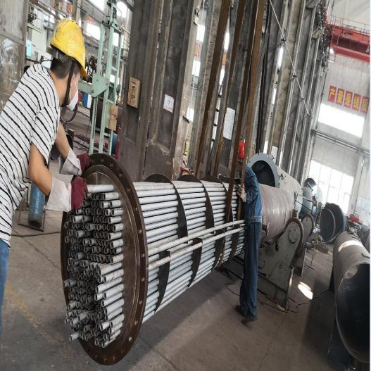 Steam Heat Exchanger Tube Bundle, ASME VIII-1, ASTM A182 F53