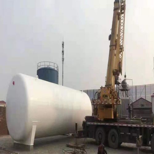 Horizontal LOX Storage Tank, ASME, PED, SS S30408
