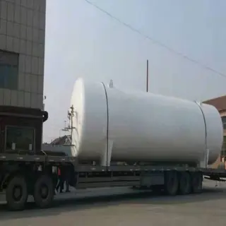 Cryogenic Liquid Oxygen Tank, Stainless Steel S30408, ASME, PED