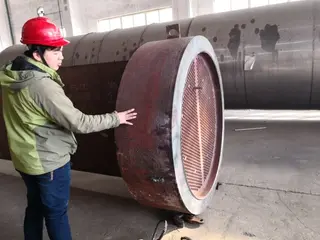 Waste Heat Recoverer, ASTM A387 Grade 12, 36.7 T, F=370 M2