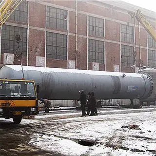 Carbon Steel Oxygen Storage Tank, ASTM A516M 485, ASME VIII-1