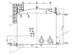 Fire Fighting Water Storage Tank Drawing