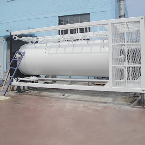 Horizontal Crude Oil Surge Tank, ASME VIII Div.1, 50 Barrel
