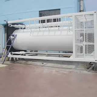 Horizontal Crude Oil Surge Tank, ASME VIII Div.1, 50 Barrel