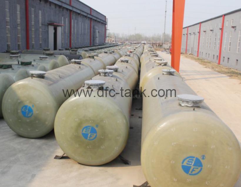 Double Layers Buried Oil Tank