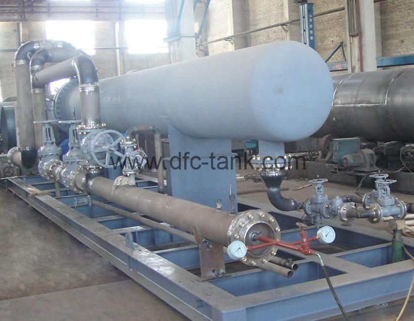 U Tube Heat Exchanger Skid for Chad